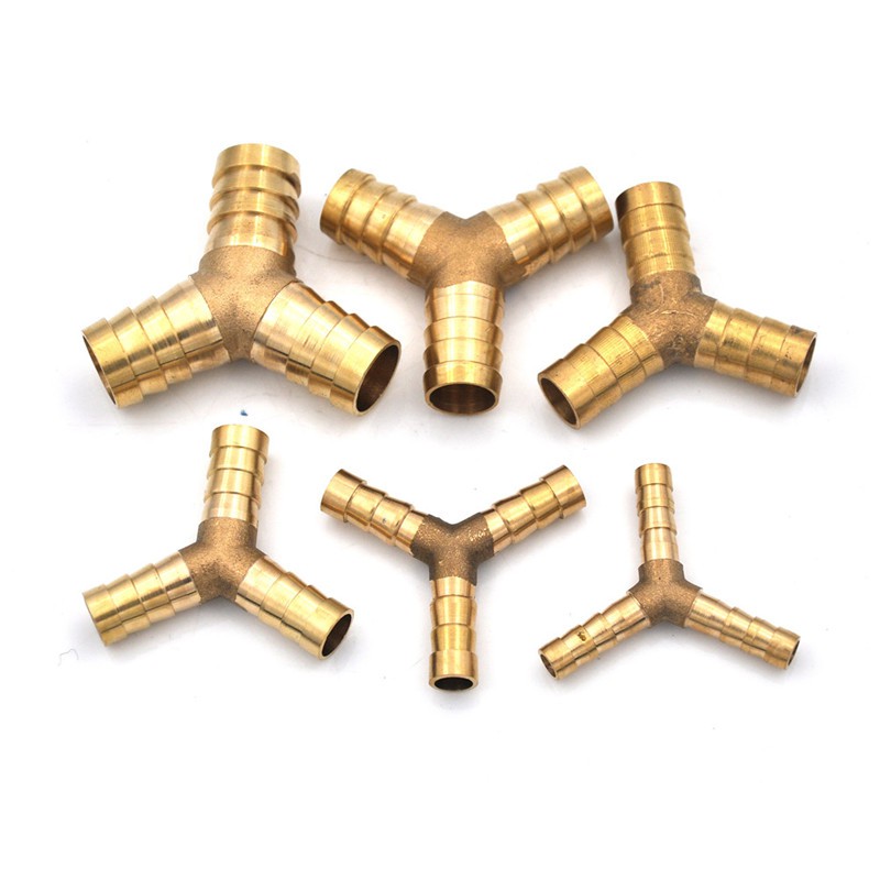 Barbed Hose Connector Brass Straight / Joiner - For Air, Fuel, Water, Gas Tubing Brass Hose Barb Connector - Foto 11