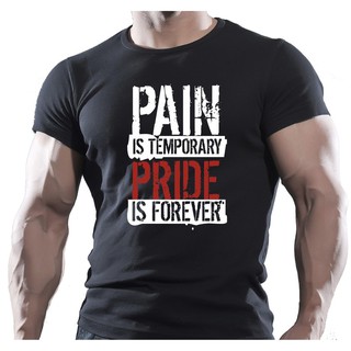 Pain &amp; Pride Bodybuilding Gym Motivation Goku Mma Workout Men T-shirt unisex