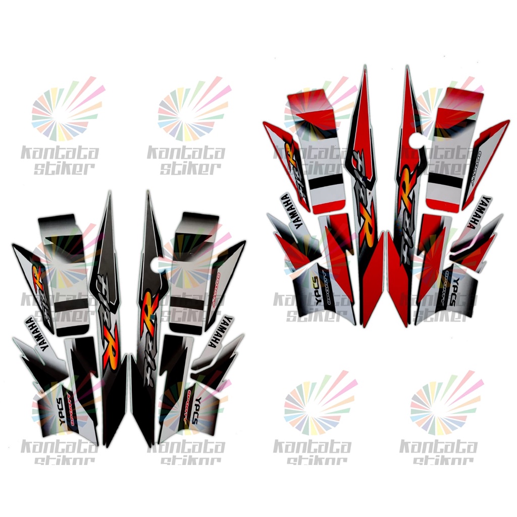 สติ๊กเกอร์แถบมอเตอร์ไซค์ Yamaha F1ZR 2001