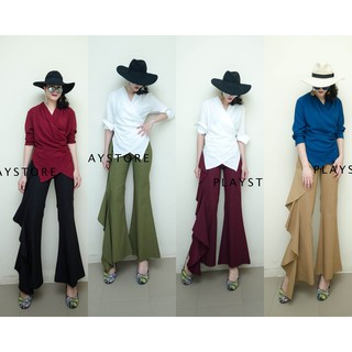 O~M~G FRiLLed FLaRE PANTS