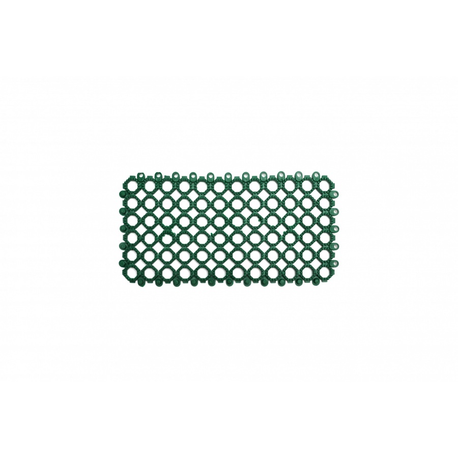 GlobalHouse Primo แผ่นกันลื่นPVC (12แผ่น/แพ็ค) รุ่น Ring BYF004-GN ขนาด 30×15 ซม. สีเขียว สินค้าของแ