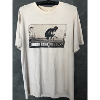 เสื้อยืดโอเวอร์ไซส์เสื้อ linkin park แท้2004S-3XL