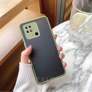 New 2022 เคสโทรศัพท์ Redmi 10C Note 11 Pro+ 5G POCO X4 Pro 5G M4Pro 4G Luxury Skin Feel Matte Lens Protection Cover POCOX4Pro Note11ProPlus เคส Simple Transparent Hard Case