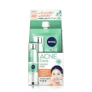 นีเวีย แอคเน่ แคร์ ซุปเปอร์ เซรั่ม Nivea Acne Care Super Serum 7ml (1กล่องx6ซอง)