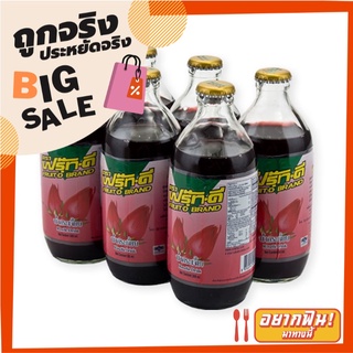 ฟรุ๊ทดี น้ำกระเจี๊ยบ 300 มล. X 6 ขวด Fruit-D Roselle Drink 300 ml x 6