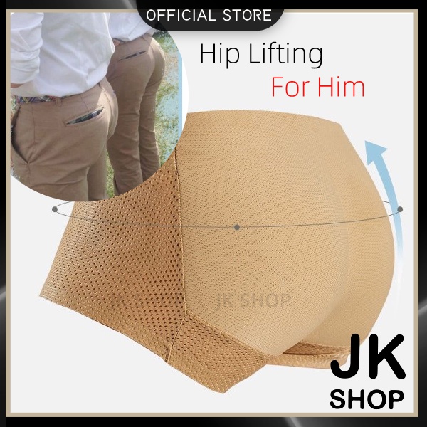 Orignal Mens Hip Lifting Enhancer Male Briefs Hips Butt Lift Briefs ชุดชั้นในโดย JK SHOP Qualityi