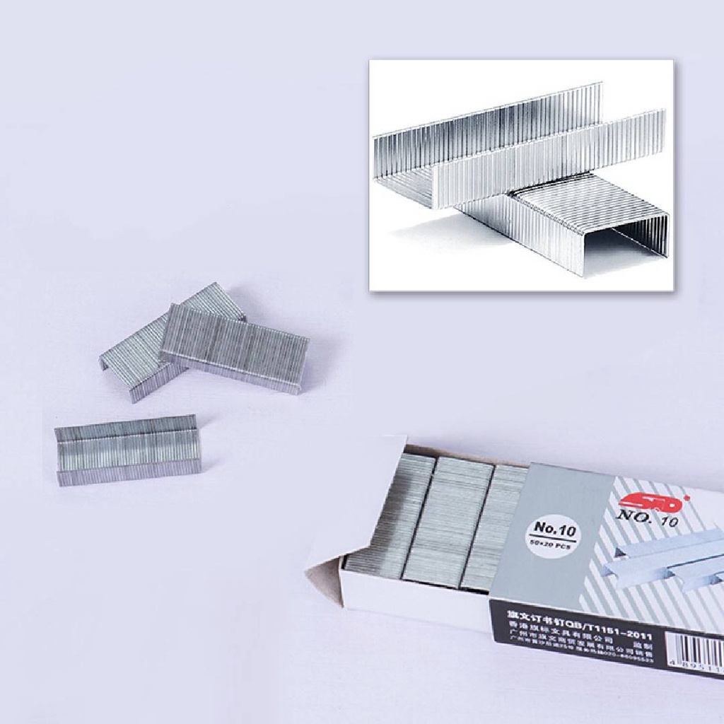 ลูกแม็กเย็บกระดาษNO.10 และ No.2606B( 26/6 ) แพค20กล่อง พร้อมส่งในไทย #AH-0001 - รูปที่ 4