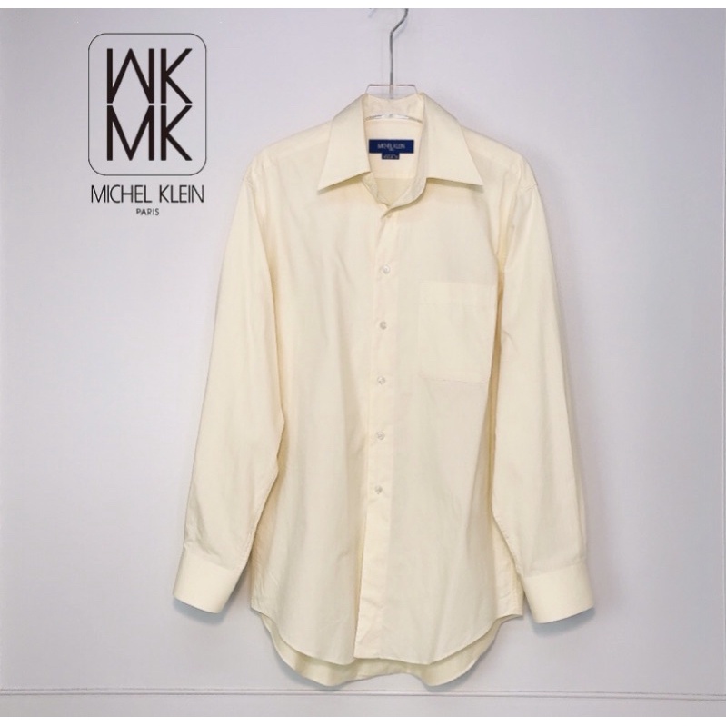Like new MICHEL KLEIN Paris long sleeve shirt ผ้า cotton 💯