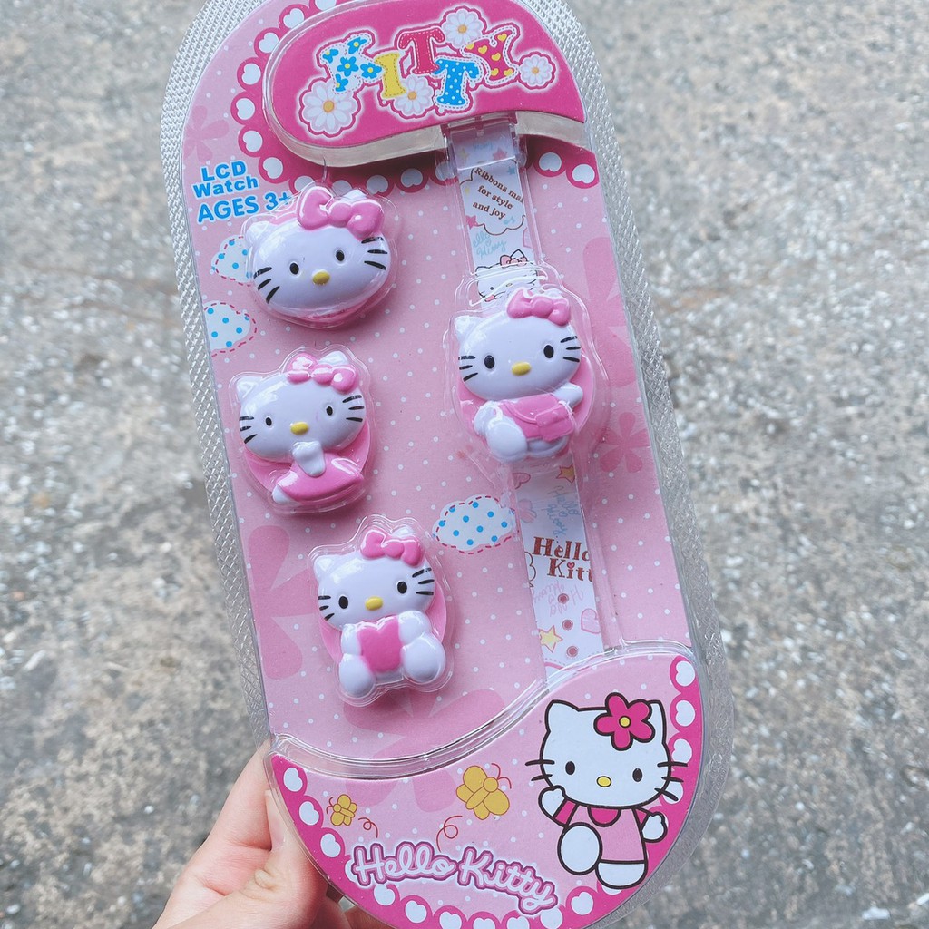 นาฬิกาเด็ก ลายการ์ตูนหลายแบบ เปลี่ยนหน้ากากได้ มี 4 ลาย เปลี่ยนใส่สลับวันได้