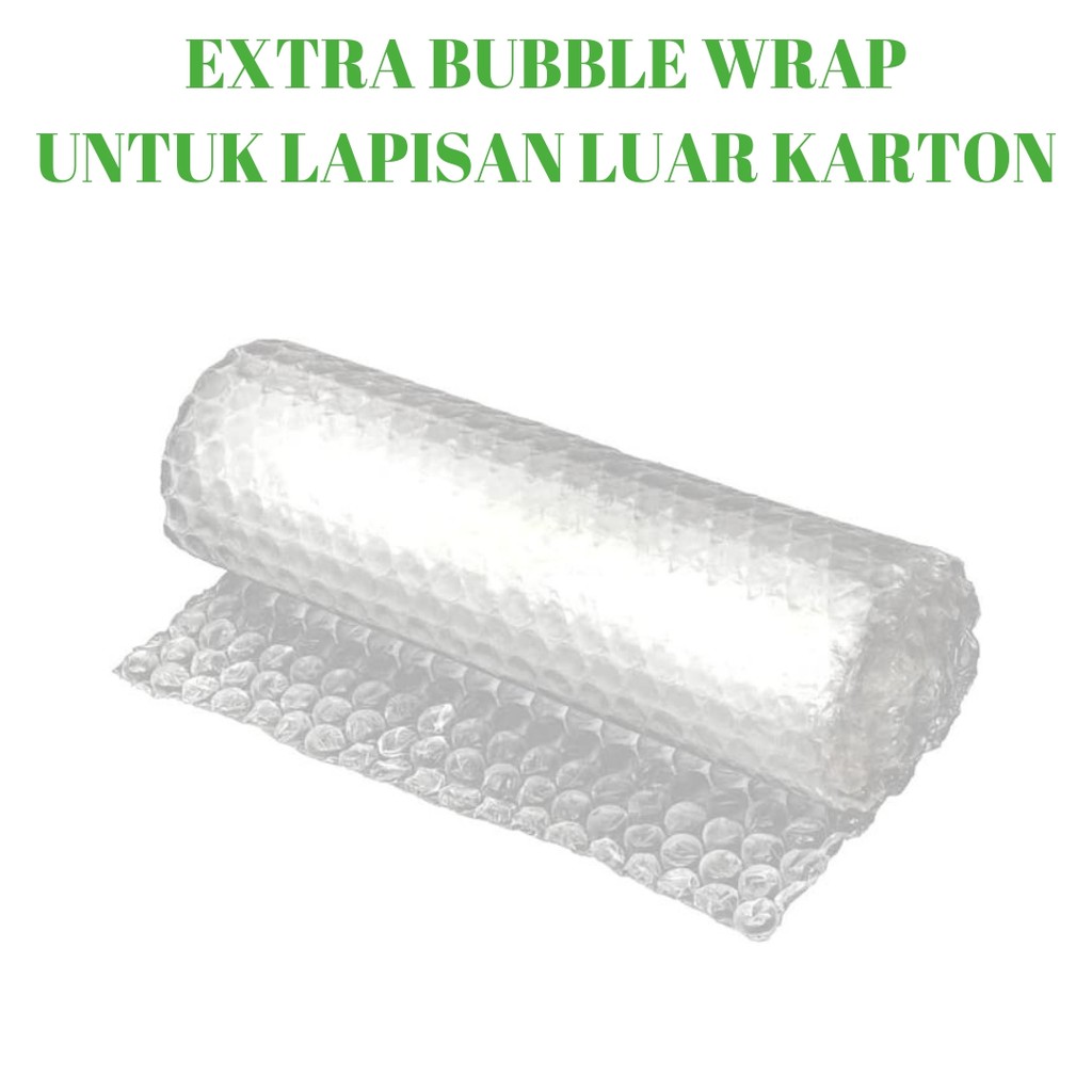 Extra Bubble Wrap Outside Delivery Box SPECIAL สําหรับผลิตภัณฑ์เค้ก Almond Spikoe & Surabaya Muromac