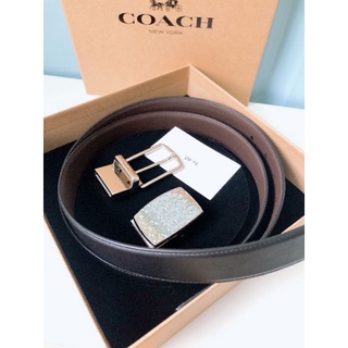 เซ็ตเข็มขัดชายcoachแท้ แม่ค้าคนไทยมีหน้าร้านไอจีค่ะ