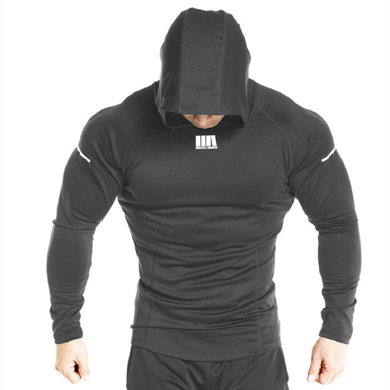 Gym Hoodies for Men Bodybuilding Hoodies Muscles Workout Sweatshirt Fitness Pullover #1