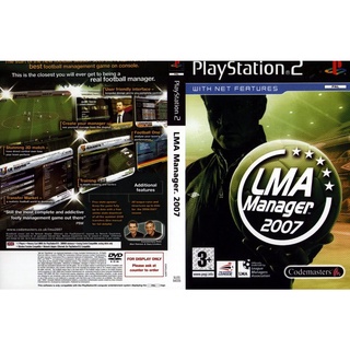 แผ่นเกมส์ PS2 LMA Manager 2007   คุณภาพ ส่งไว (DVD)