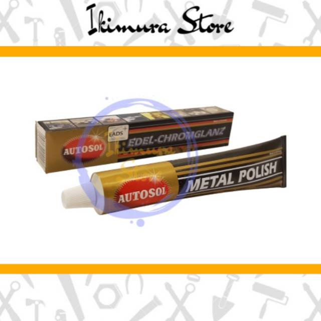 Autosol Metal Polish 100 กรัม / 50 กรัม Metal Polish Cleaner 100gr / 50gr