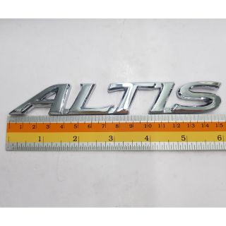 Logo Altis ของรถ toyota ตัวมน