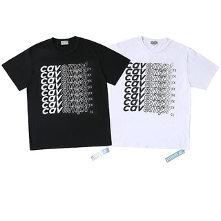 เสื้อยืดแขนสั้น ผ้าฝ้าย พิมพ์ลาย CAV EMPT แฟชั่นสําหรับผู้ชาย และผู้หญิง