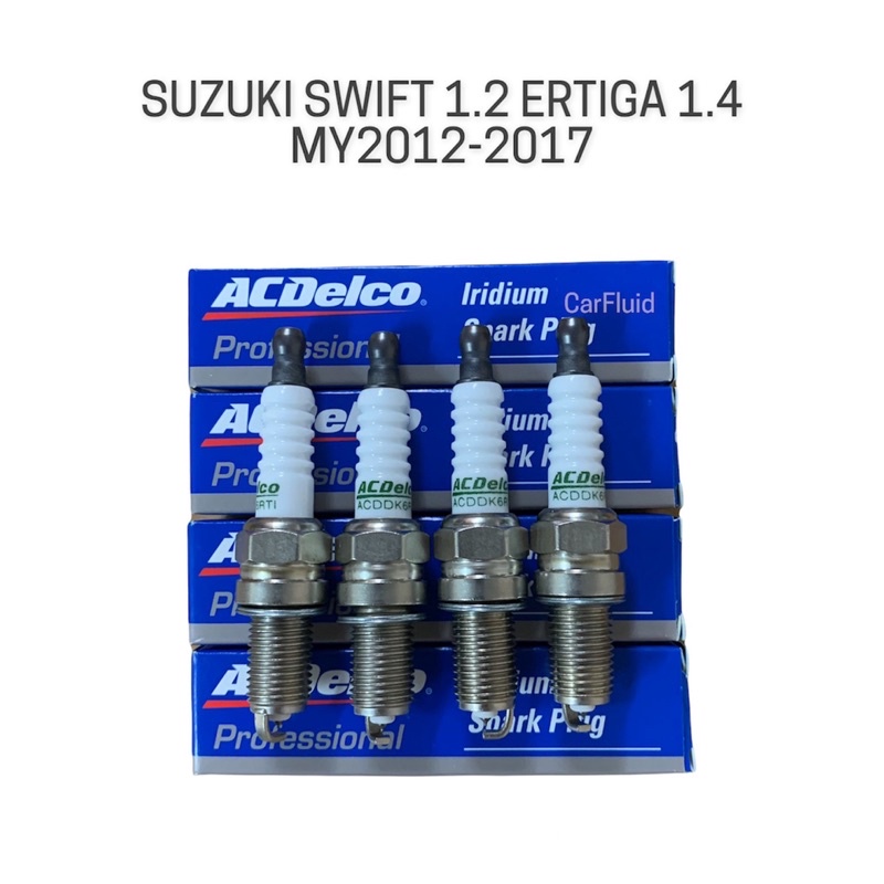 ACDelco หัวเทียน อิริเดียม Iridium SUZUKI SWIFT CIAZ ERTIGA AVANZA ซูซูกิ สวิฟท์ เซียส เออติก้า อแวนซ่า