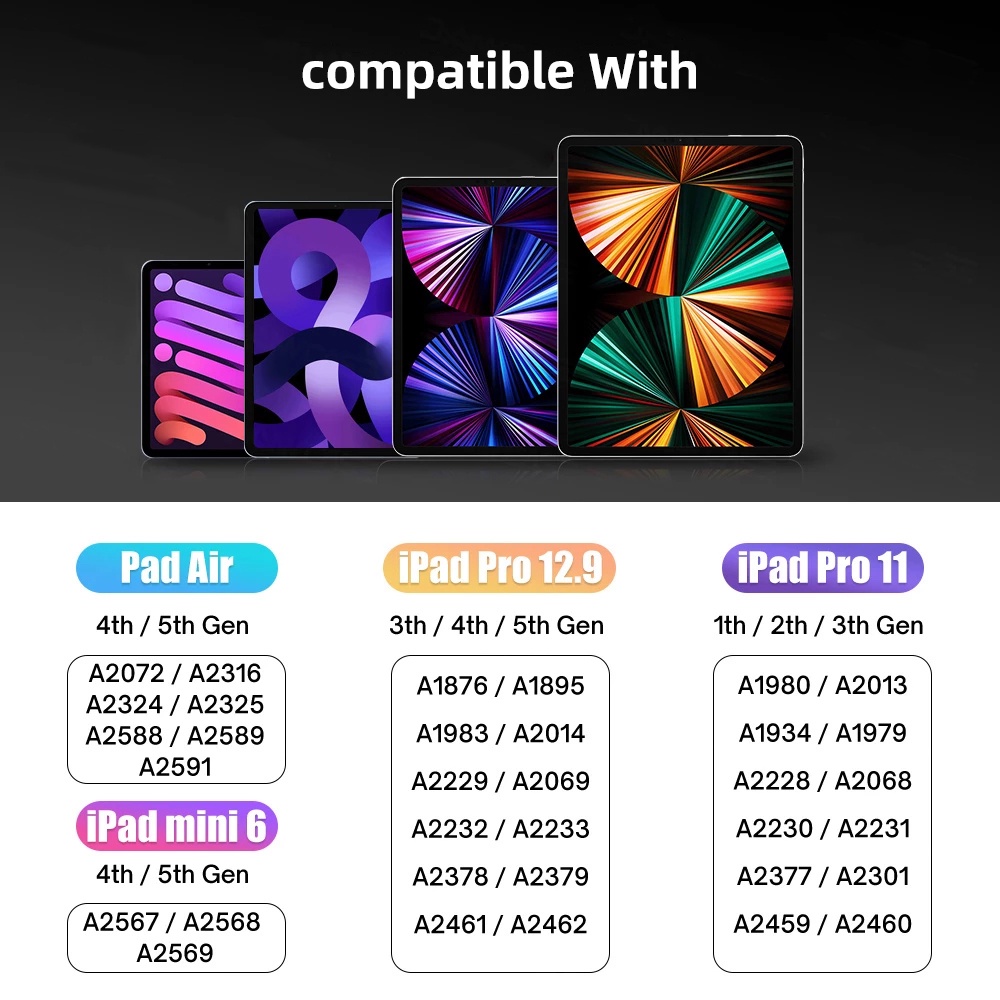 MTWO ปากกาสไตลัส พร้อมที่ชาร์จไร้สายสำหรับ ปากกาทัชสกรีน Air5 Air4 Gen9 ...