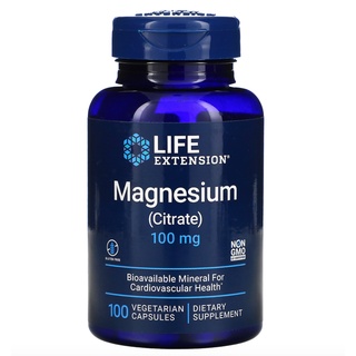 Life Extension, Magnesium (Citrate) 100 mg 100 Vegetarian Capsules