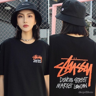 เสื้อยืด Stussy 20ss dover street T-shirts MAN/WOMAN No1e