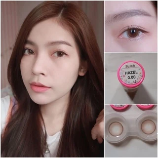 คอนแทคเลนส์ kitty kawaii bambi hazel ขนาดกลาง