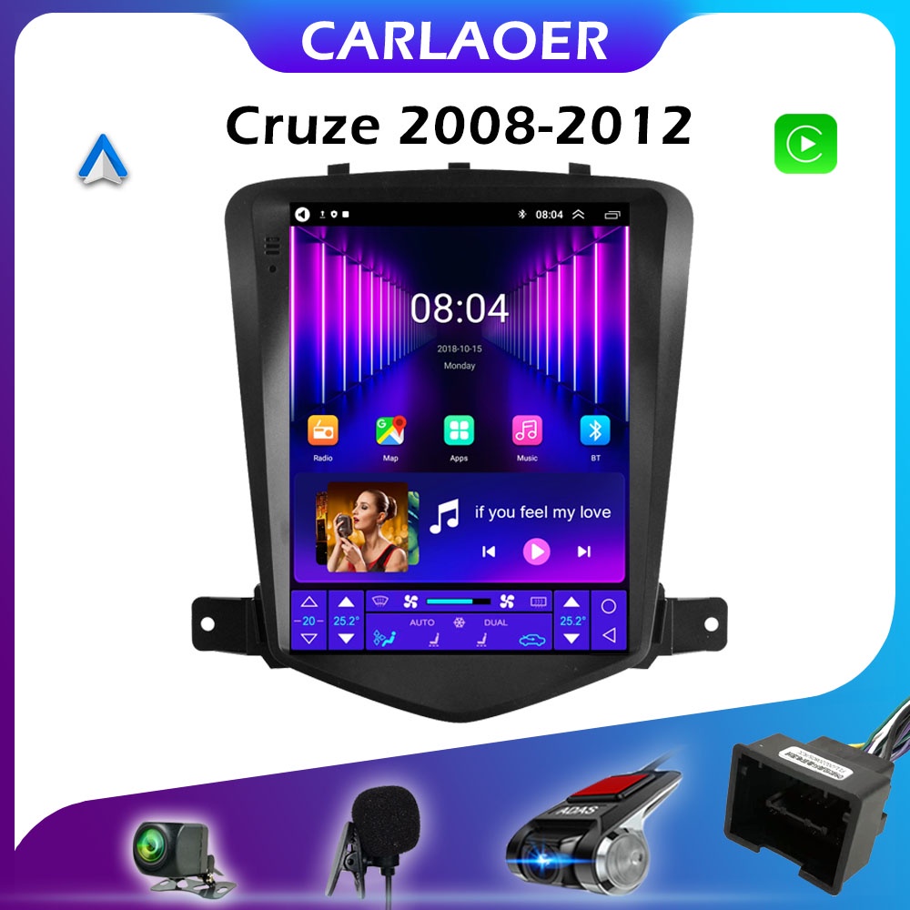 Car Android 10 Player For Chevrolet Cruze J300 2008 - 2012 2din Radio ...