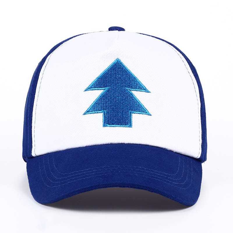 หมวกเบสบอล Unisex เย็บปักถักร้อยต้นไม้ Gravity Falls US การ์ตูนผ้าฝ้ายหมวก Snapback ปรับได้