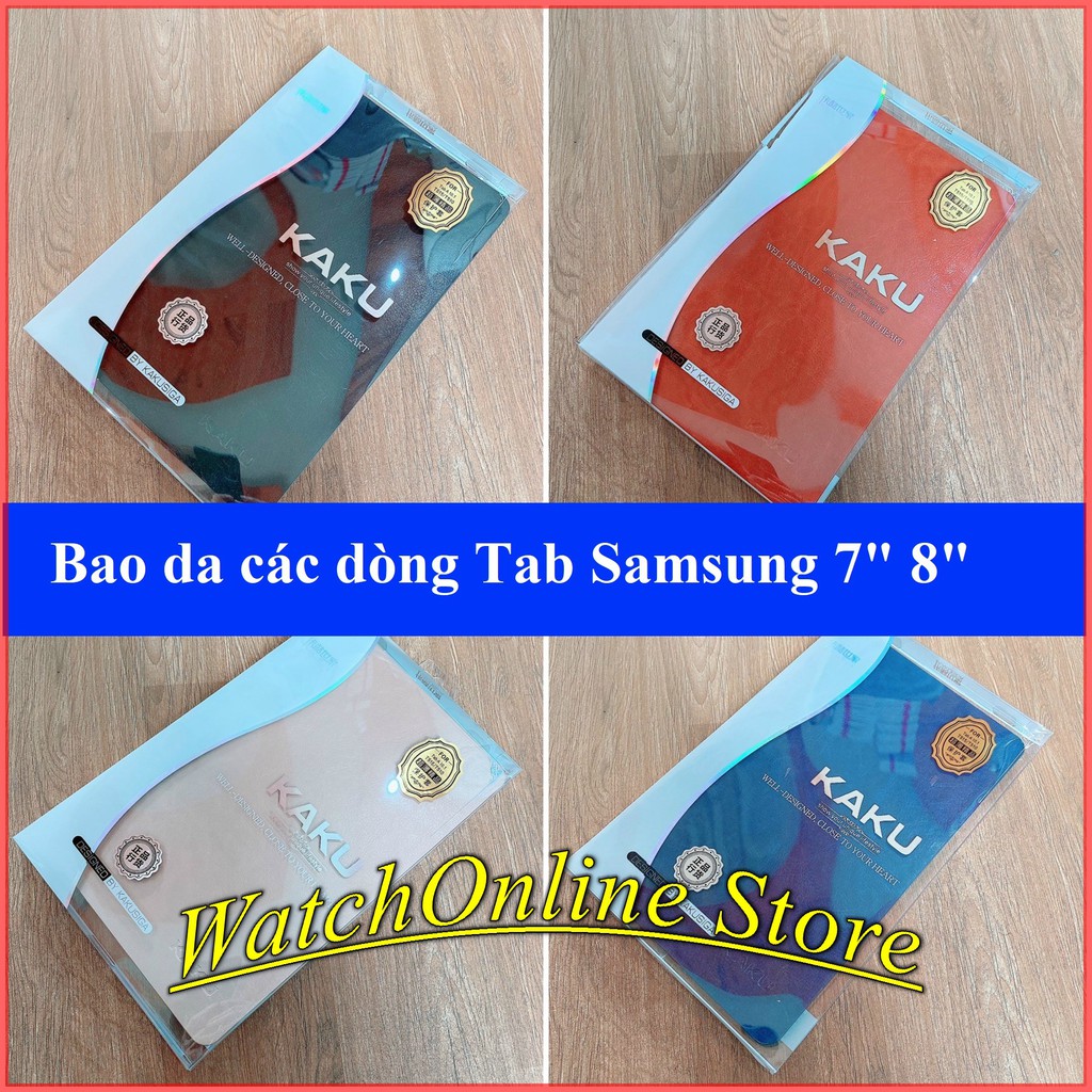 Kaku🌹 Samsung Galaxy Tab A 8.0 2019 ( T290 / 295 / Tab A 10.1 (2019🌹 T510 / T515 / Tab A6 7.0 2016 ( T285 / T280 เคสหนัง