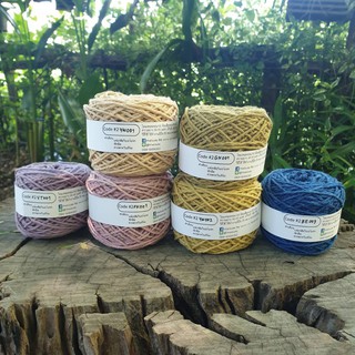 ไหมฝ้าย cotton yarn ขนาด 2 มม. ปริมาณ 50 กรัม