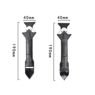 3-in-1 ชุดเครื่องมือกาวยาแนวหัวสแตนเลส อุปกรณ์เหมาะสำหรับใช้กับงานปูกระเบื้อง, ยาแนวซิลิโคน, ยาแนวอะครีลิก เป็นต้น