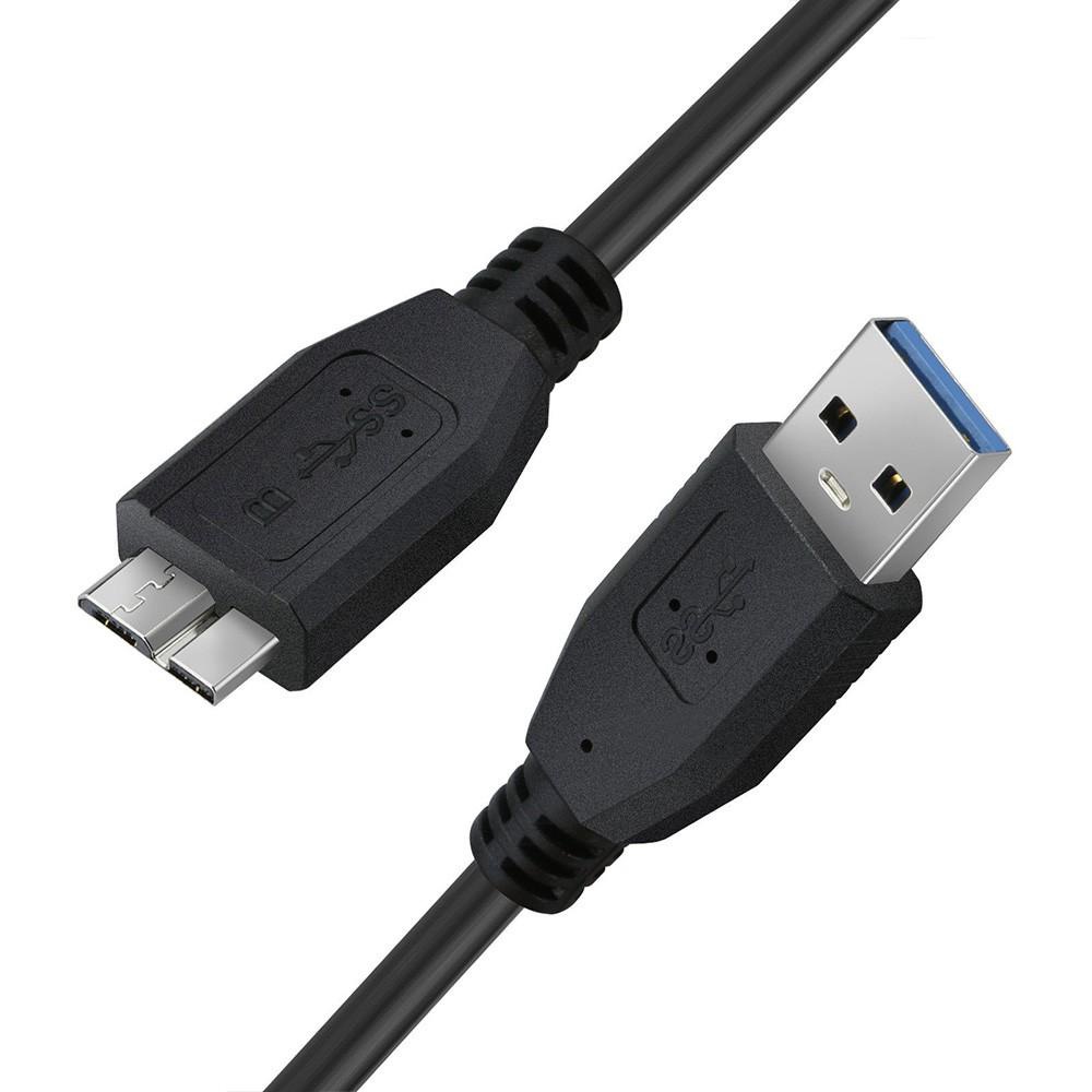 สายต่อฮาร์ดดิส USB 3.0 Harddisk External ยาว50cm (สีดำ)