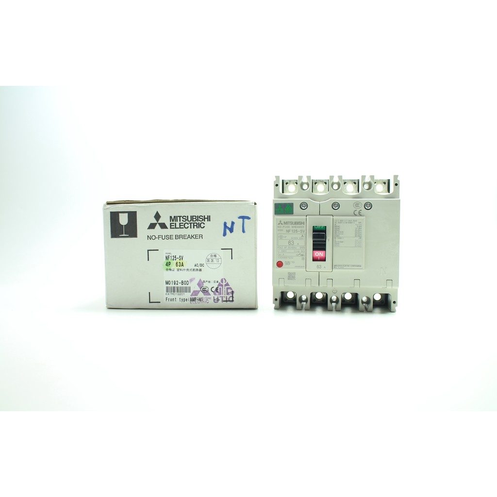 NF125-SV 4P 63A MITSUBISHI MCCB เบรคเกอร์