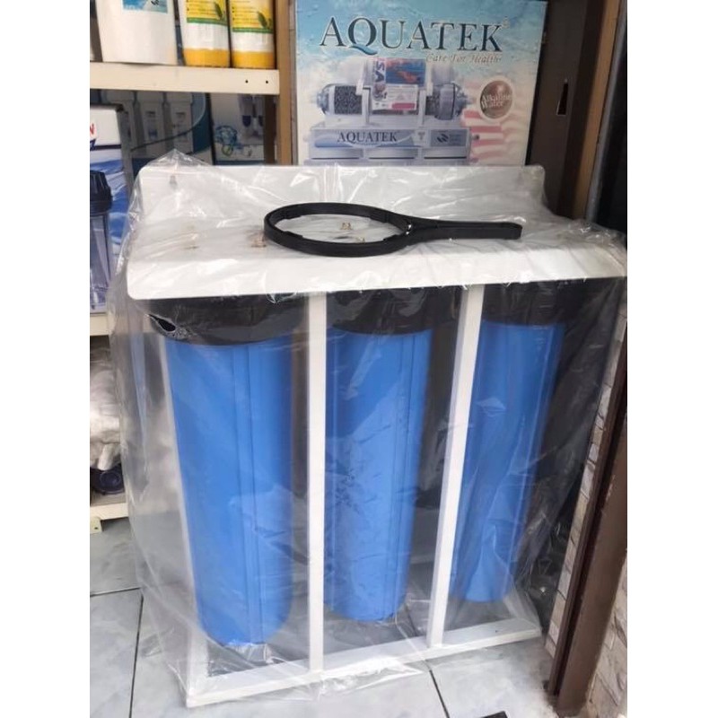 Filtex เครื่องกรองน้ำใช้ Big Blue 2 ท่อ รุ่น FE02