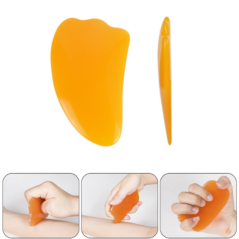 เครื่องมือนวดกัวซาเรซินธรรมชาติสําหรับขูดนวดหน้าและร่างกาย / การนวดขูดสําหรับใบหน้า, คอ, หลัง, ร่างกาย / เครื่องมือดูแลสุขภาพส่วนบุ
