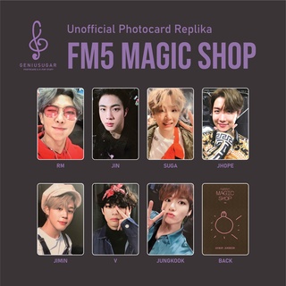 [จําลองอย่างเป็นทางการ] โฟโต้การ์ด FM5 MAGIC SHOP UNOFFICIAL