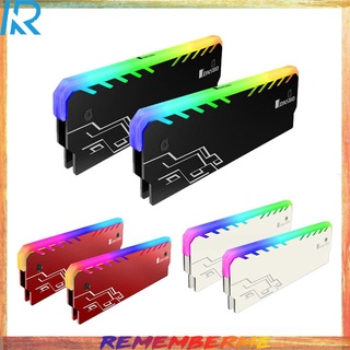 [Rem] Rgb Ram ฮีทซิงค์ Ddr Ddr3 Ddr4 หน่วยความจําความเย็นคูลเลอร์สําหรับเดสก์ท็อป Pc