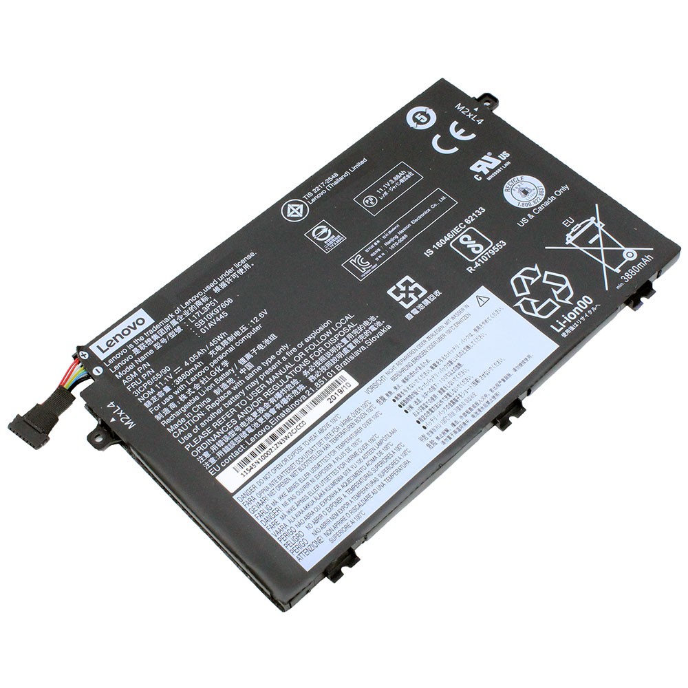 Lenovo L17L2P51 Lenovo E480 E490 E580 R480 R580 L480 L580 Series
