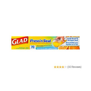 Glad Press N Seal 70 Sealable Plastic Wrap แผ นพลาสต กห อห มอาหาร ซ ลก นอากาศ Shopee Thailand