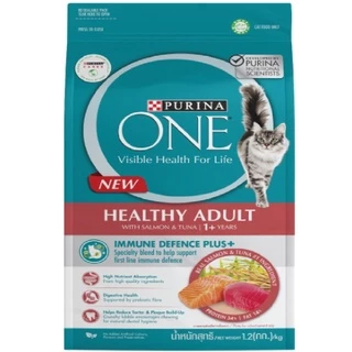 Purina ONE อาหารแมว ขนาด 1.2 kg ทุกรสชาติ แซลม่อน อินดอร์ ลูกแมว ป้องกันนิ่ว