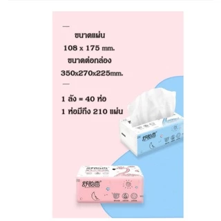 1.- กระดาษทิชชู่ กระดาษเช็ดหน้า ทิชชู่ เช็ดมือ กระดาษชำระ กระดาษเช็ดหน้า นุ่มเหนียว หนา3 ชั้น 70 แผ่น (ห่อเล็ก)
