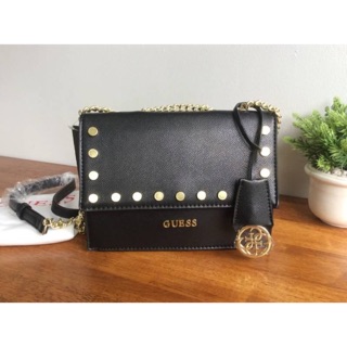 💯 พร้อมส่งความสวย NEW ARRIVAL! GUESS CROSSBODY BAG WITH STUD 🍭