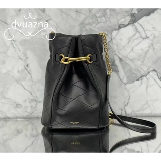 ของแท้ SAINT LAURENT/YSL Le Maillon Bucket Bag กระเป๋าสะพายข้าง