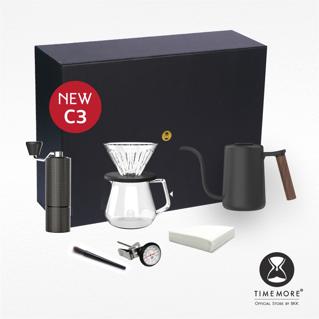 Timemore C3 Beginner Set ประกันศูนย์ 1 ปี (ชุดดริปกาแฟ C3) - timemore ...