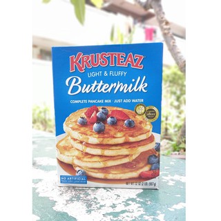 แป้งแพนเค้ก บัตเตอร์มิลค์แพนเค้กมิกซ์ ตรา ครัสทีซ์ Butter Milk Pancake Mix Krusteaz Brand