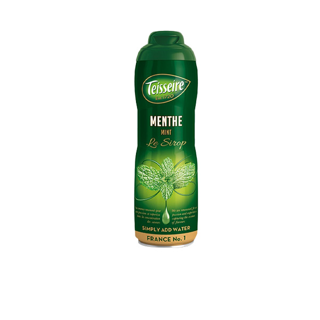 Teisseire Green Mint Syrup 600 ml | ไซรัป เตสแซร์ กลิ่นกรีนมินท์