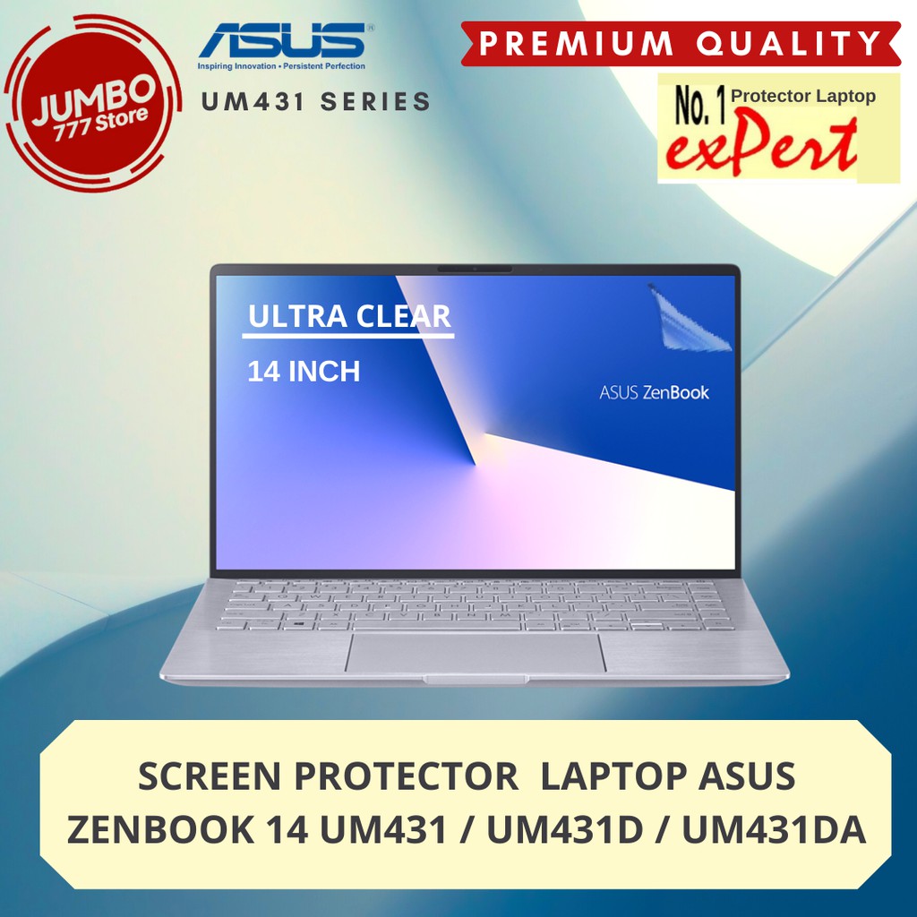 ตัวป้องกันหน้าจอ ASUS ZENBOOK UM431 UM431D - ULTRA CLEAR