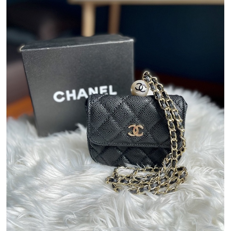 กระเป๋าตังค์ Chanel งาน Hiend หนังแท้ ส่งฟรี