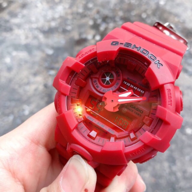 GRAND EAGLE นาฬิกาคู่ นาฬิกาทรงสปอร์ท รวมสีแดง แถมกล่อง casio