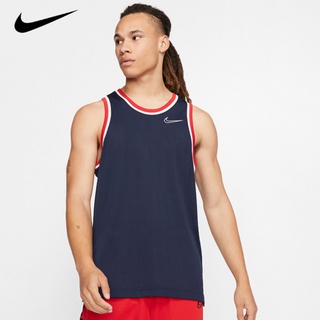 Nike Dri-FIT เสื้อกล้ามลําลอง แขนกุด ระบายอากาศ แห้งเร็ว แฟชั่นคลาสสิก สําหรับผู้ชาย BV9357