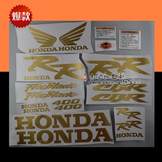 สติกเกอร์ติดถังน้ํามันเชื้อเพลิงรถยนต์ แบบเต็ม สําหรับ Honda CBR250 19 Phase 22 CBR400 23 Phase 29